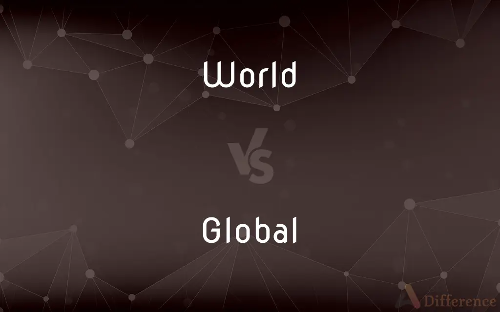 World vs. Global — What's the Difference?