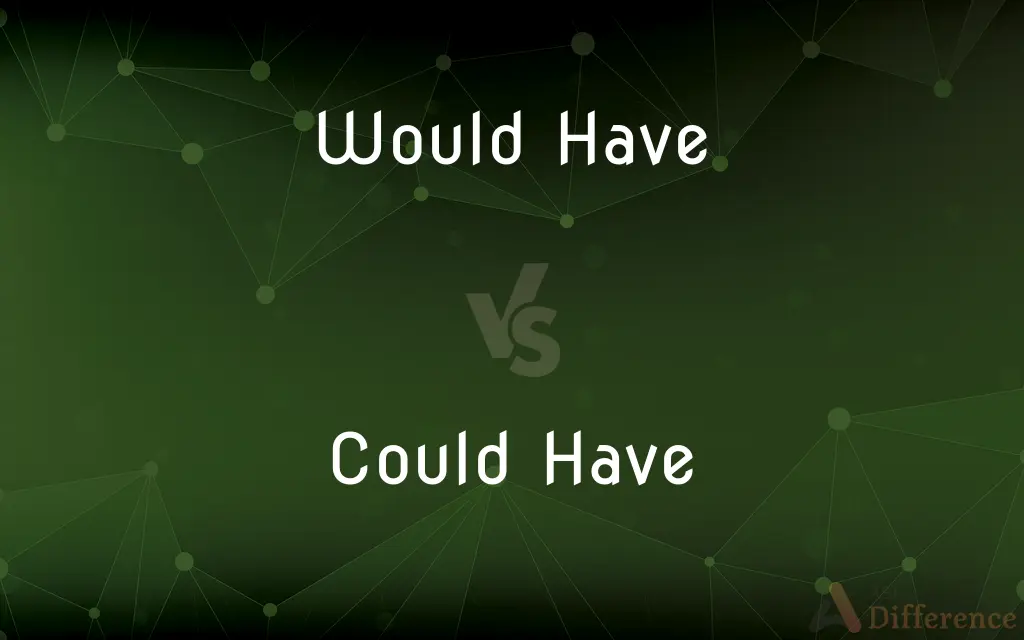 Would Have vs. Could Have — What's the Difference?