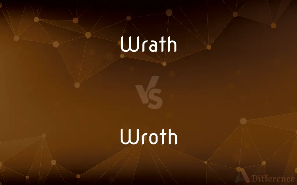 Wrath vs. Wroth — What's the Difference?