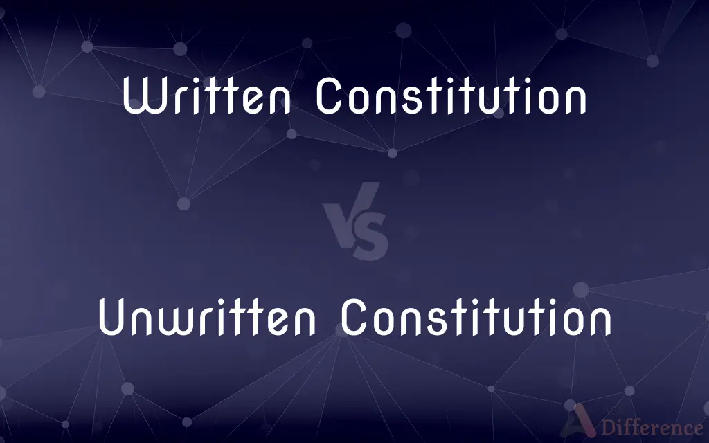 Written Constitution vs. Unwritten Constitution — What's the Difference?