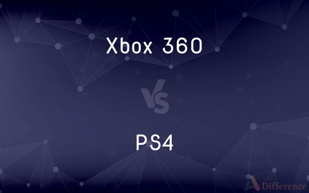 Xbox 360 vs. PS4 — What's the Difference?