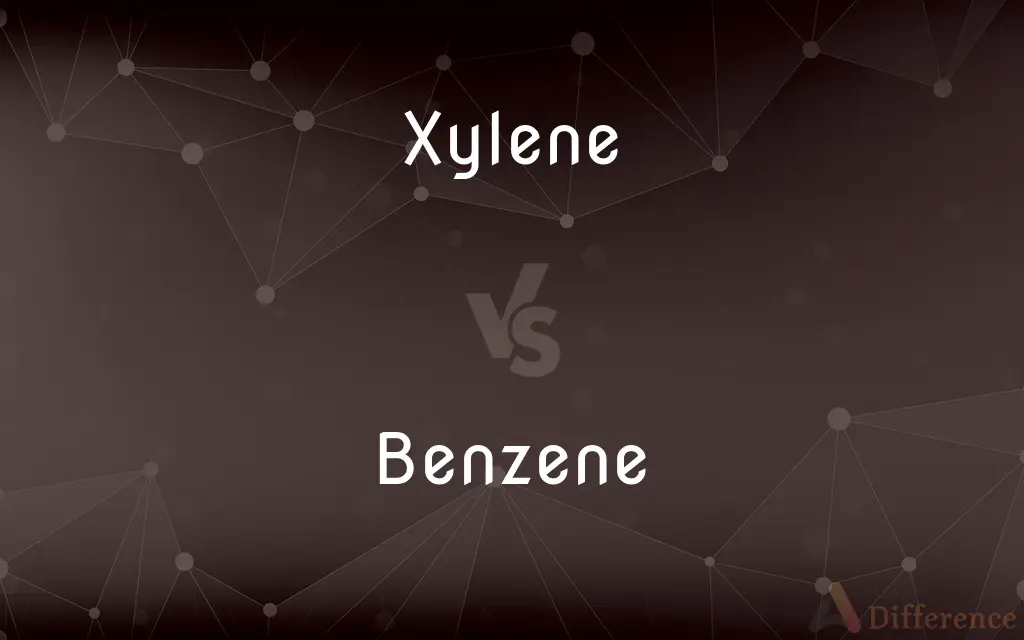 Xylene vs. Benzene — What's the Difference?