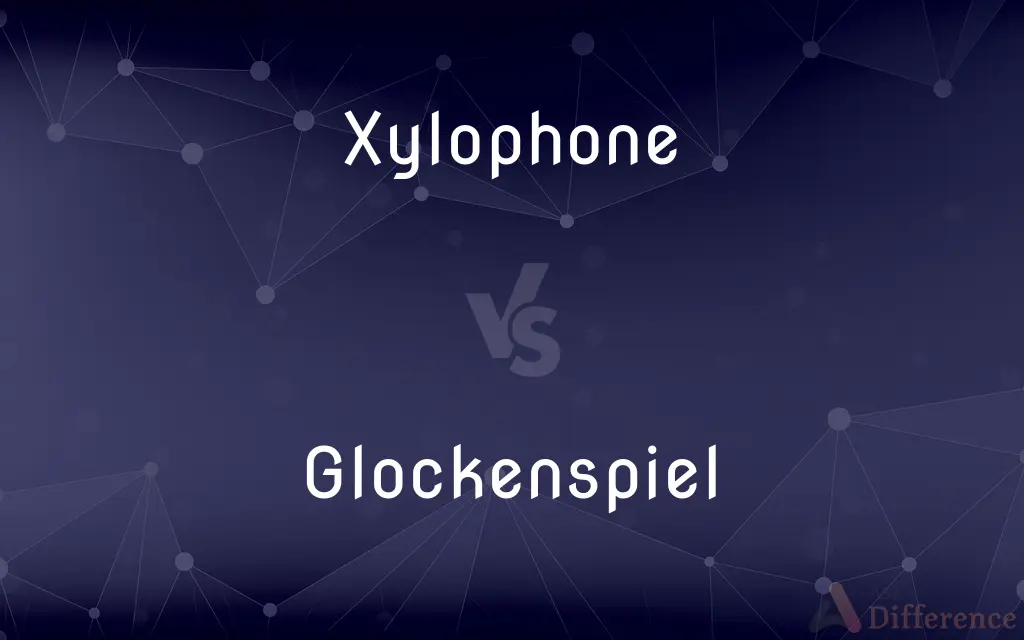 Xylophone vs. Glockenspiel — What's the Difference?