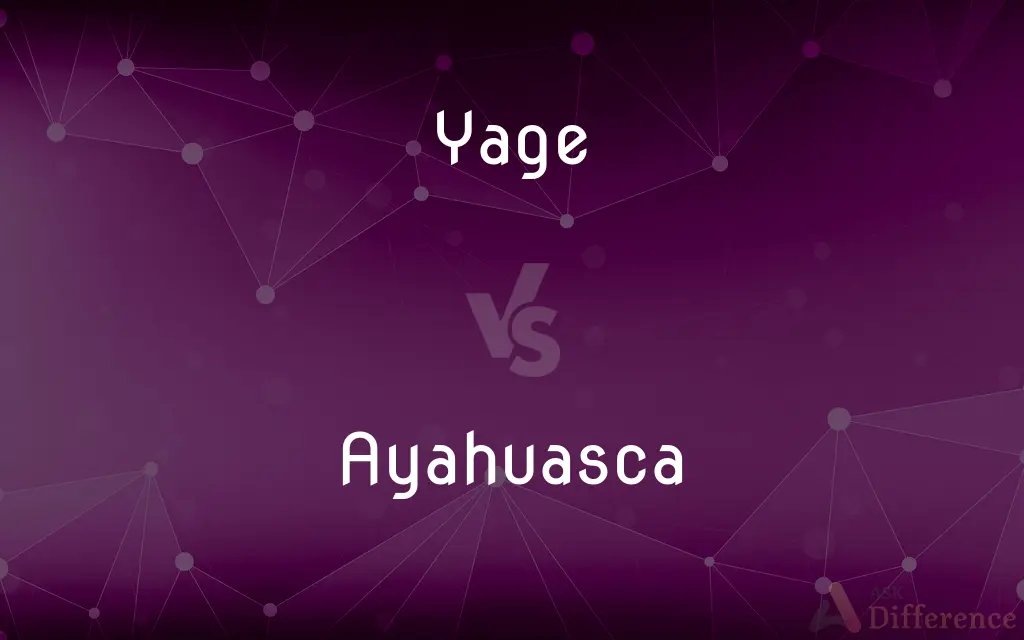 Yage vs. Ayahuasca — What's the Difference?