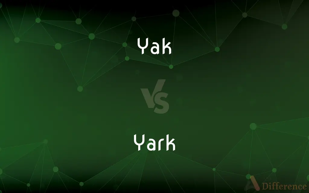 Yak vs. Yark — Which is Correct Spelling?