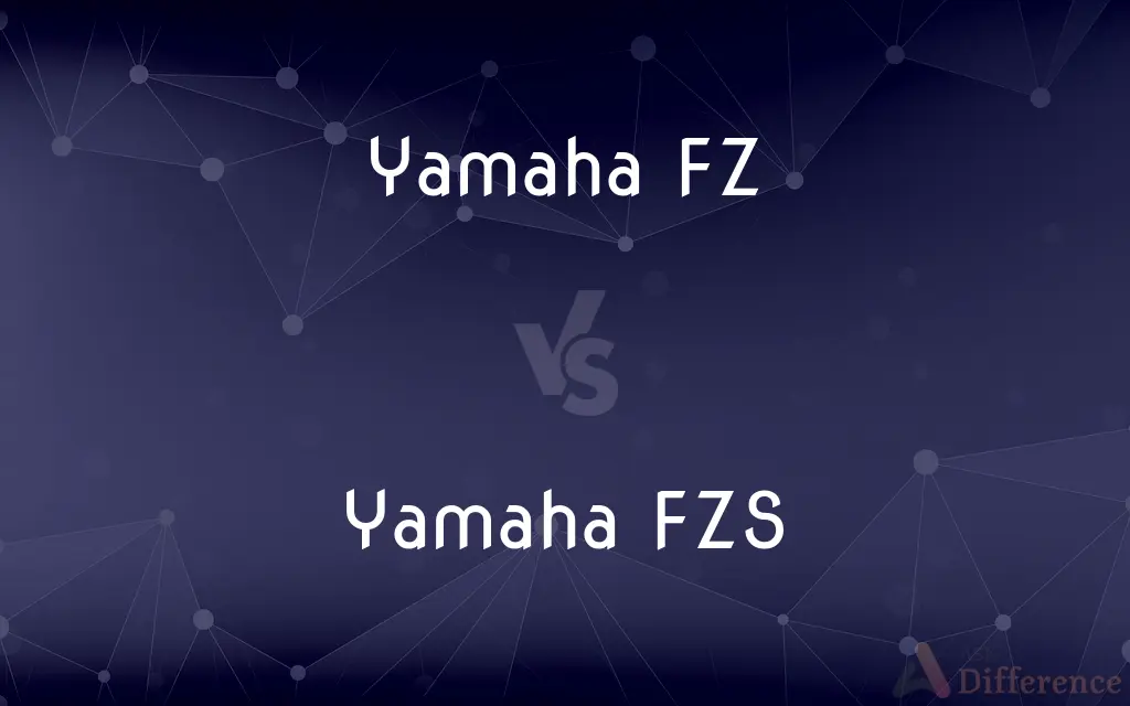Yamaha FZ vs. Yamaha FZS — What's the Difference?