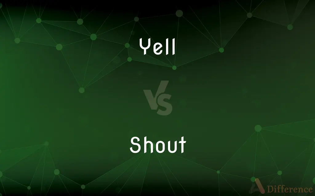 Yell vs. Shout — What's the Difference?