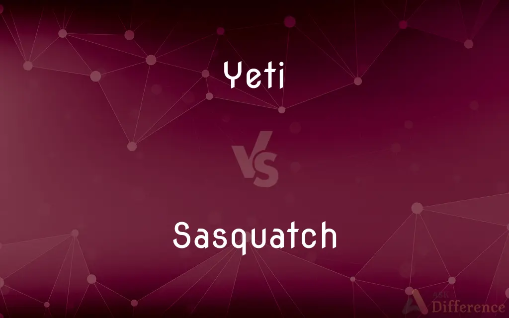 Yeti vs. Sasquatch — What's the Difference?