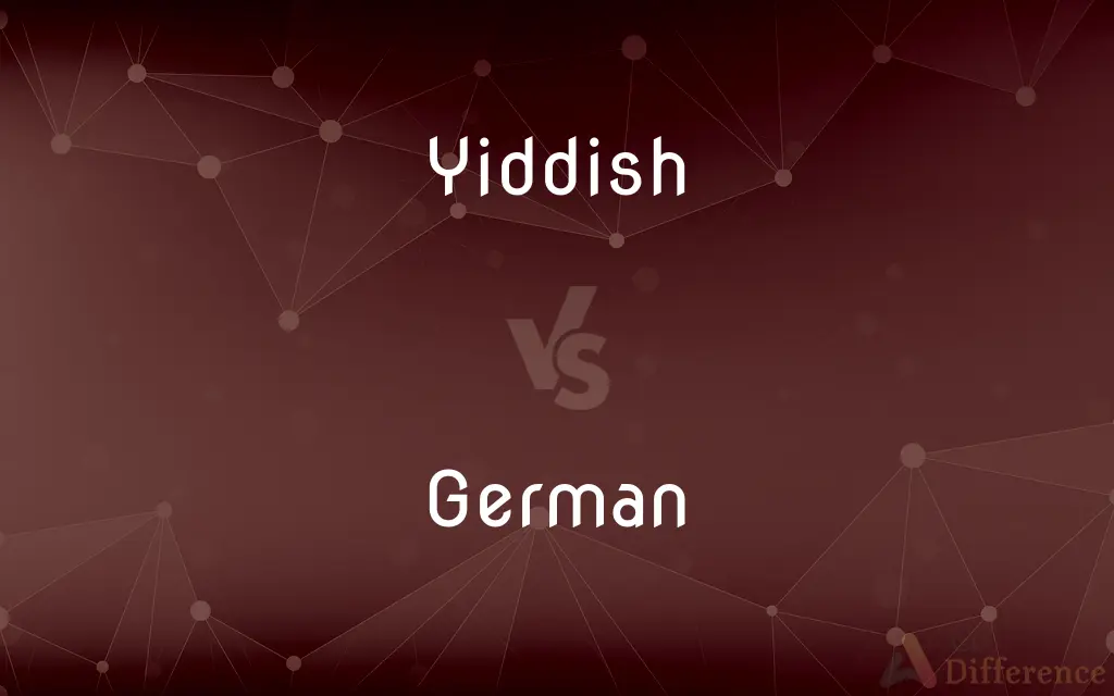 Yiddish vs. German — What's the Difference?