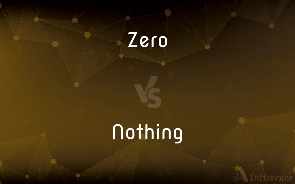 Zero vs. Nothing — What's the Difference?