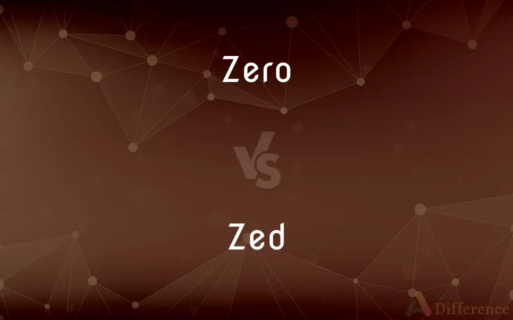 Zero vs. Zed — What's the Difference?