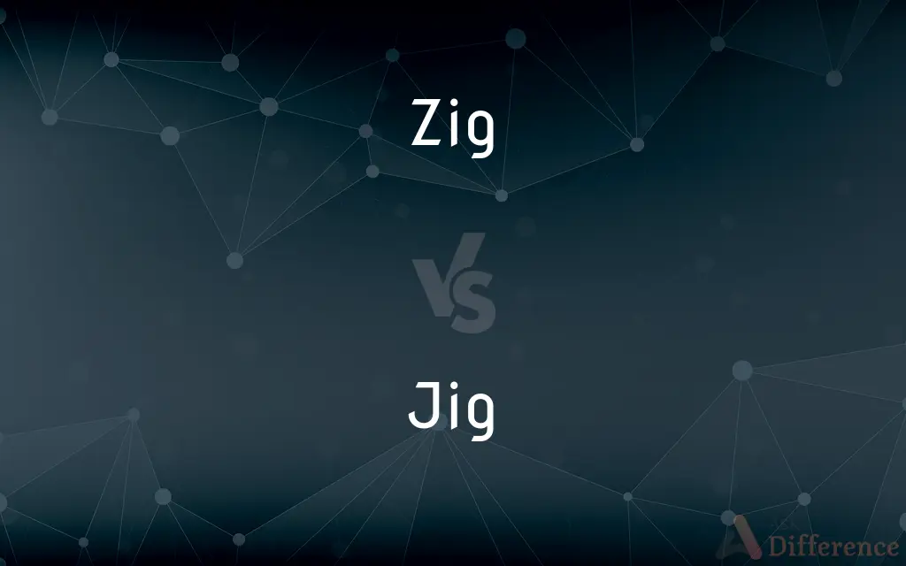 Zig vs. Jig — What's the Difference?