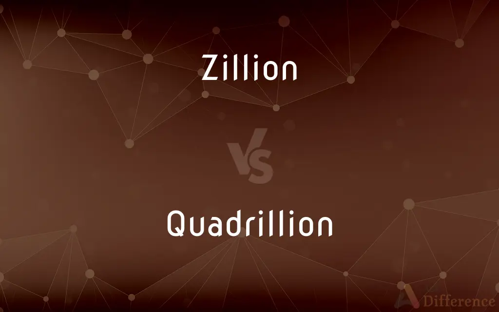 Zillion vs. Quadrillion — What's the Difference?