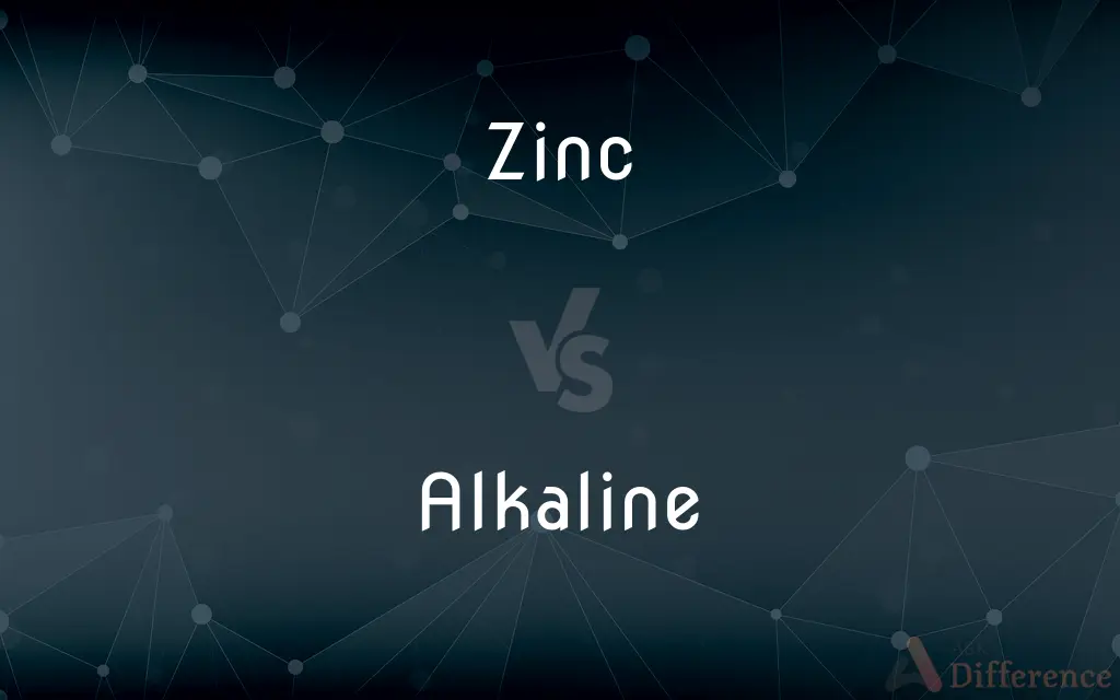 Zinc vs. Alkaline — What's the Difference?