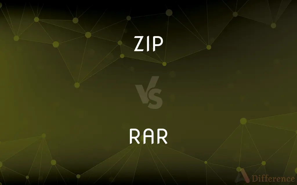 ZIP vs. RAR — What's the Difference?