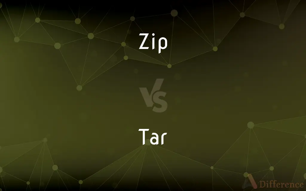 ZIP vs. TAR — What's the Difference?
