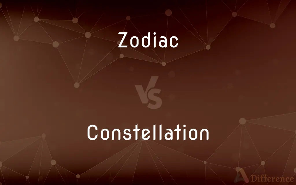 Zodiac vs. Constellation — What's the Difference?