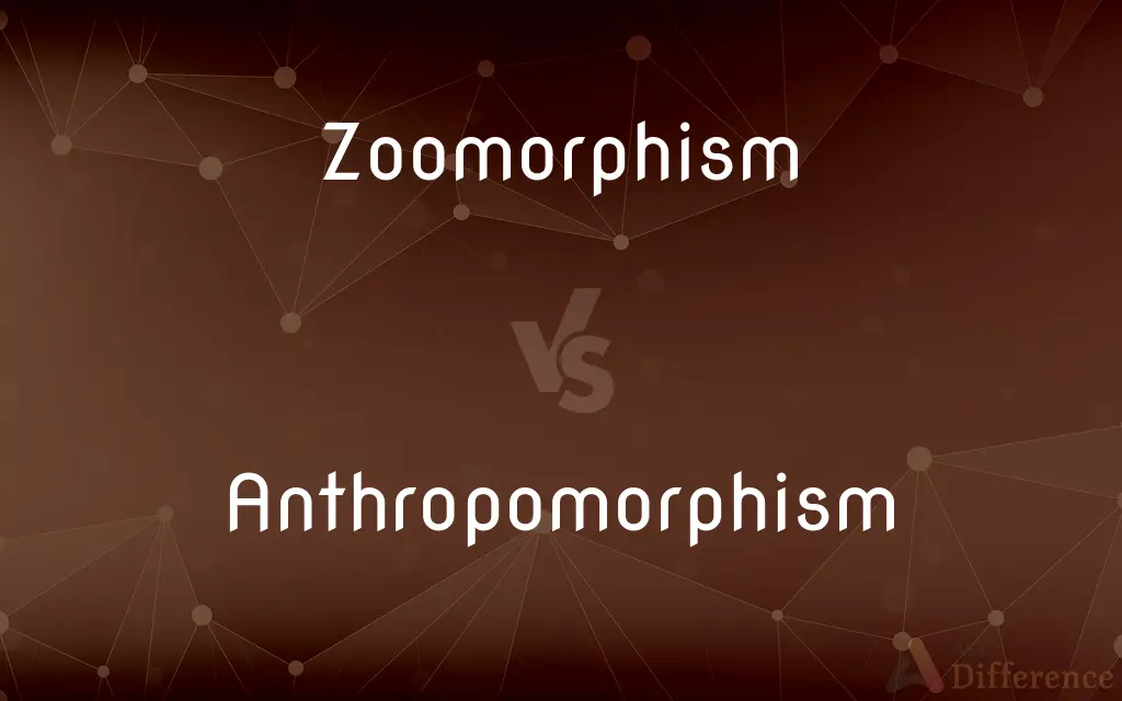 Zoomorphism vs. Anthropomorphism — What's the Difference?