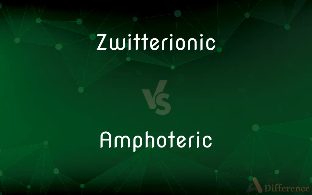 Zwitterionic vs. Amphoteric — What's the Difference?